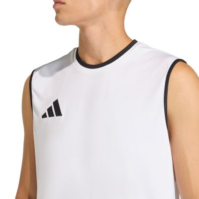 4. Koszulka męska adidas Entrada 26 Sleeveless Jersey biała KB3928