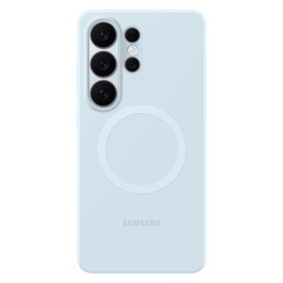 2. Etui Samsung Silicone Magnet Case na Samsung Galaxy S26 Ultra kompatybilne z MagSafe - niebieskie
