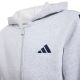 3. Bluza dla dzieci adidas Essentials Full-Zip Hoodie jasnoszara KQ9050