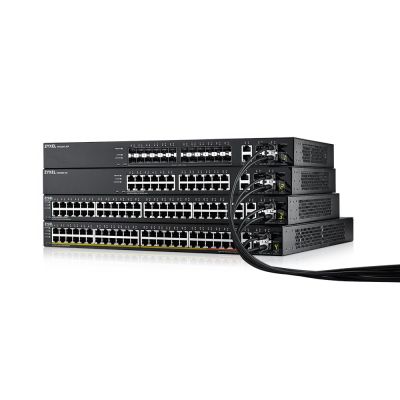 9. Switch Zyxel XGS2220-30HP 30p PoE (PoE+: 16;PoE++: 10) 400W Managed Gigabit/10G