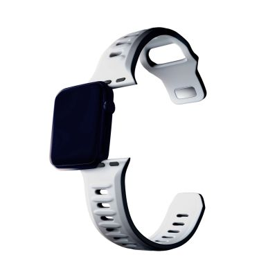 5. Pasek silikonowy 3mk Silicone Watch Strap do Apple Watch 42 / 44 / 45 / 49 mm - biały