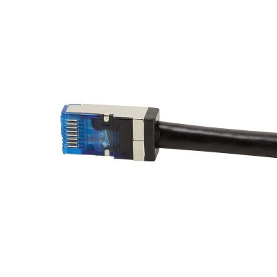 5. Logilink Outdoor PE Patchkabel CAT.6A S/FTP, schwarz, 50,0m