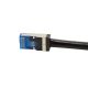 5. Logilink Outdoor PE Patchkabel CAT.6A S/FTP, schwarz, 50,0m