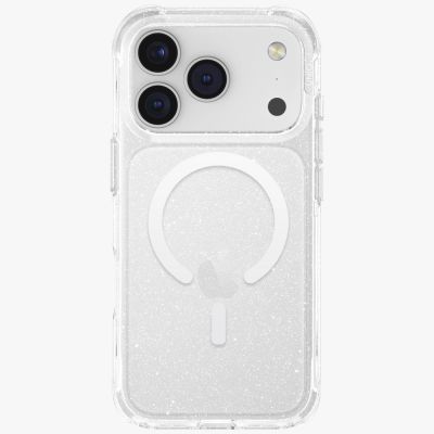 2. Etui UNIQ LifePro Xtreme Magclick Charging do iPhone 17 Pro - przezroczysty-brokat