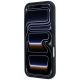 5. Etui BMW M Quadrille Kevlar Metal Logo MagSafe na iPhone 17 Pro / 18 Pro - czarne