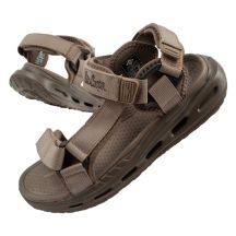 Lee Cooper buty męskie sandały na rzepy na lato na plażę lekkie zielone