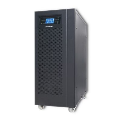 10. Qoltec Zasilacz awaryjny UPS On-line | Pure Sine Wave | 10kVA | 8kW | LCD | USB