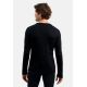 3. Koszulka męska Odlo BL TOP crew neck l/s MERINO 260 roz. L Czarna
