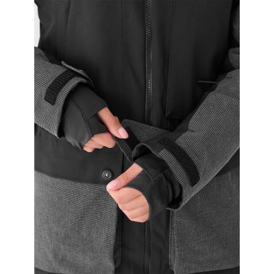 8. Kurtka snowboardowa membrana 10000 damska 4F 4FWAW24TTJAF587-20S