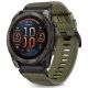 3. Pasek Tech-Protect Nylon na Garmin Fenix 5X / 5X PLUS / 6X / 6X PRO / 7X / 8 (51 mm) - zielone