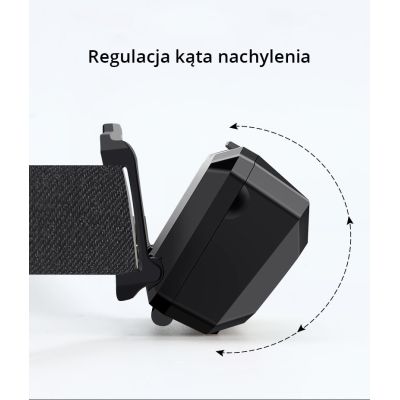 5. Latarka czołowa Libox LB0107 (450 m; Biały zimny)