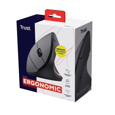 7. Mysz TRUST Verto Wireless Ergonomic