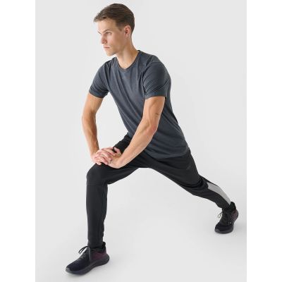 2. Koszulka treningowa regular szybkoschnąca męska 4F 4FWAW24TFTSM1003-22M
