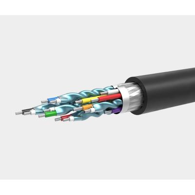 11. Ugreen kabel przewód HDMI - DVI 4K 60Hz 30AWG 1m czarny (30116)