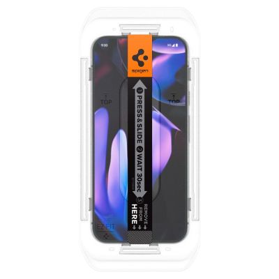 5. Szkło prywatyzujące Spigen Glas.TR "Ez Fit" Privacy HD 2-pack na Google Pixel 9 / 9 Pro