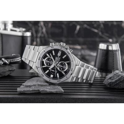 5. Zegarek Męski CASIO EDIFICE EFV-640D-1AVUEF + BOX
