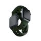 13. Pasek silikonowy 3mk Silicone Watch Strap do Apple Watch 42 / 44 / 45 / 49 mm - zielony