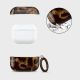 4. Etui Tech-Protect Lamano na AirPods Pro 1 / 2 - czarno-brązowe
