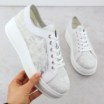 11. Półbuty na platformie S.Barski W HY51-059 OLI286B