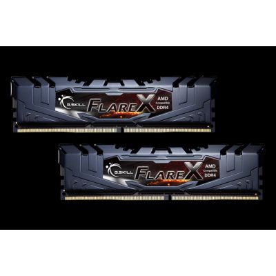 Zestaw pamięci G.SKILL FlareX F4-3200C16D-16GFX (DDR4 DIMM; 2 x 8 GB; 3200 MHz; CL16)
