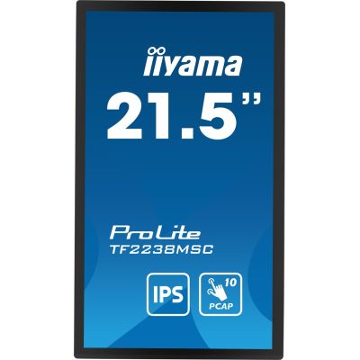 3. Iiyama TF2238MSC-B1 - Cyfrowa potykacz - 55,9 cm (22") - LED - 1920 x 1080 pikseli