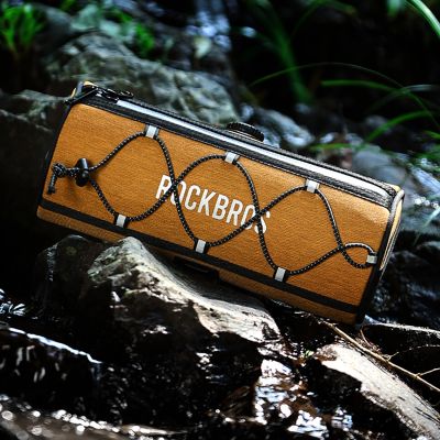 6. Torba na kierownicę 1,5L Rockbros TL002 ROAD TO SKY wodoodporna – pomarańczowa