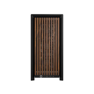 3. Corsair FRAME 4000D WOOD RS Midi Tower Czarny, Drewno