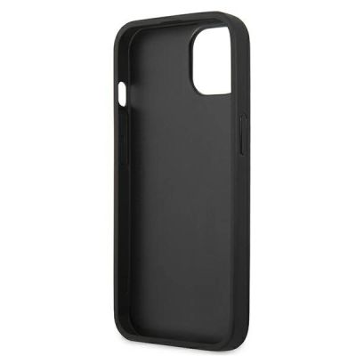7. Etui Karl Lagerfeld Ikonik Karl&Choupette na iPhone 13 mini - fuksjowe