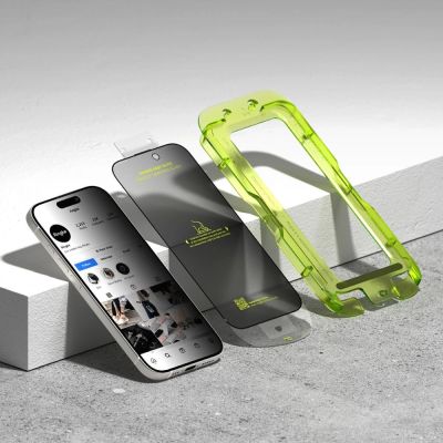 4. Szkło prywatyzujące Ringke Easy Slide 2-pack na iPhone 17 - czarne