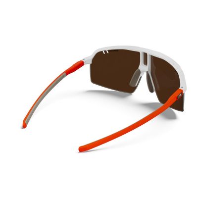 5. Okulary JULBO INTENSITY biało-pomarańczowe