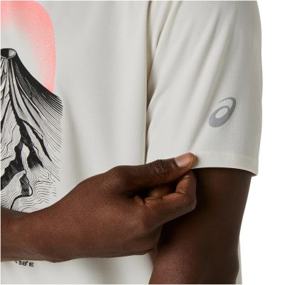 4. Koszulka Asics Fujitrail Logo SS Top - S