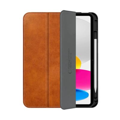 4. Etui Tech-Protect Fleece na iPad 10.9” 10 / 2022 / 11” 11 / 2025 - brązowe