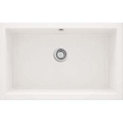 Zlewozmywak granitowy 1-komorowy podwieszany ZQA_A10D 5908212080856