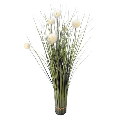 5. SZTUCZNA TRAWA FEJKA JAK ŻYWA Z BIAŁYMI KULKAMI 70 CM