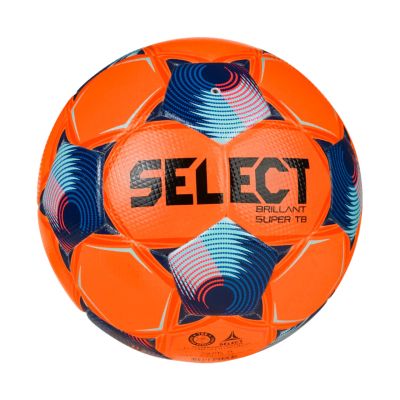 2. Piłka nożna Select Brillant Super TB FIFA Quality PRO pomarańczowo-niebieska 1018437