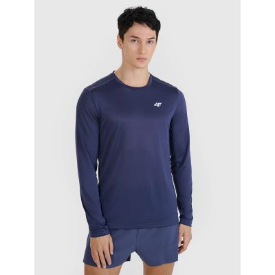 Longsleeve do biegania szybkoschnący męski 4F 4FWSS25TFLOM326-22S
