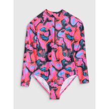 Dziewczęcy kostium kąpielowy jednoczęściowy 4F 4FJWSS25USWSF094-90A