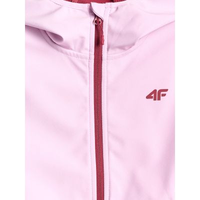 8. Kurtka softshell wiatroodporna membrana 5000 dziewczęca 4F 4FJWSS26TSOFF478-47S