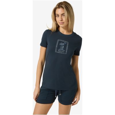 2. Koszulka damska SUPER.NATURAL W Palm Island Bio J Tee granatowa