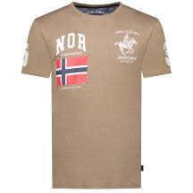 Koszulka Geographical Norway Jequestre 254 M SY1305H/GN-Taupe