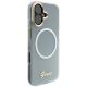 4. Etui Guess IML Gradient Script Metal MagSafe na iPhone 17 - białe