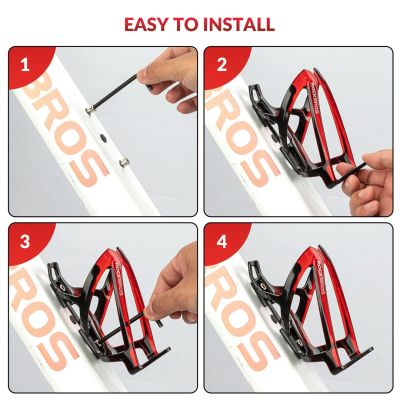 2. Rockbros koszyk na bidon model FK338 czarny