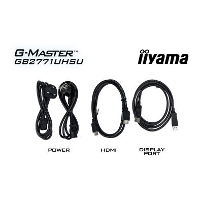 11. iiyama G-MASTER GB2771UHSU-B1 monitor komputerowy 68,6 cm (27") 3840 x 2160 px 4K Ultra HD LED Czarny