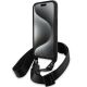 4. Etui BMW M Edition Carbon Stripe & Strap na iPhone 15 Pro Max - czarne