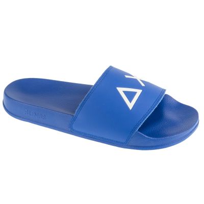 SUN68 Slippers Logo X36110-58 Niebieskie 40