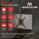 15. MACLEAN UCHWYT / WIESZAK SUFITOWY DLA TV, MAX. OBCIĄŻENIE 35KG, 23-55", MAX VESA 400X400 MC-174