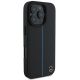 4. Etui Mercedes MB Blue Line Leather MagSafe na iPhone 16 Pro - czarne