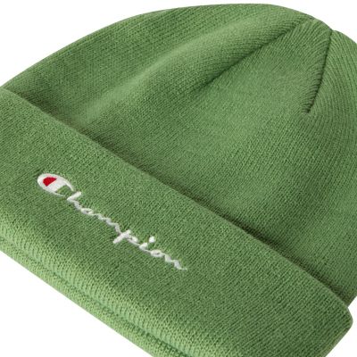 6. Czapka dla dzieci Champion Beanie Cap zielona 806070 GS149