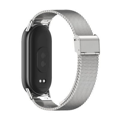 5. Pasek Tech-Protect MilaneseBand na Xiaomi Smart Band 8 / 8 NFC - srebrny