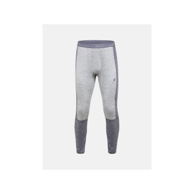 Spodnie Termiczne PEAK PERFORMANCE Magic 7/8 Long Johns Wool-blend Baselayer Men szary